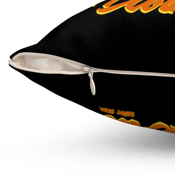 Pop Icon Series "Barbra" / Spun Polyester Square Pillow